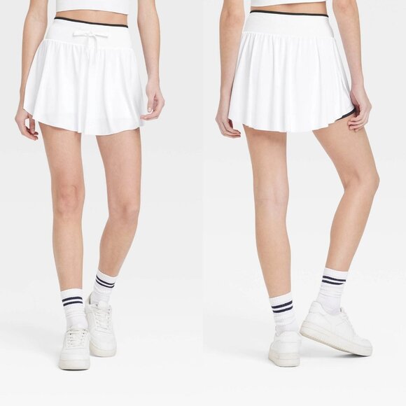 Small - Womens Seamless Skort - All In Motion - White - Picture 1 of 11